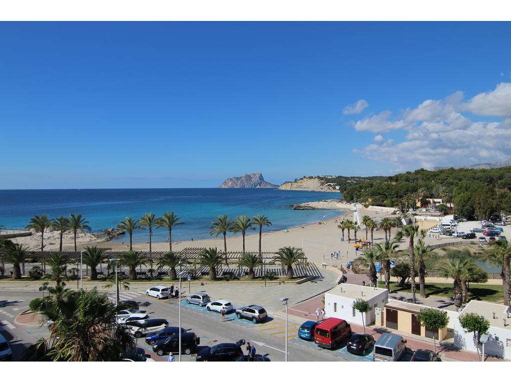 Ático en primera linea de playa, Moraira.