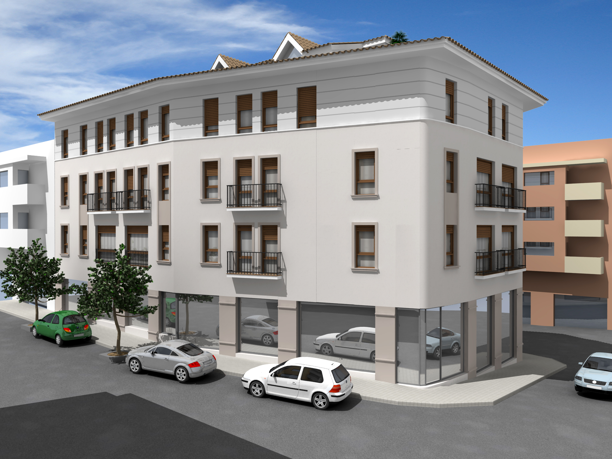 Apartamentos nueva construcción a la venta en Moraira.